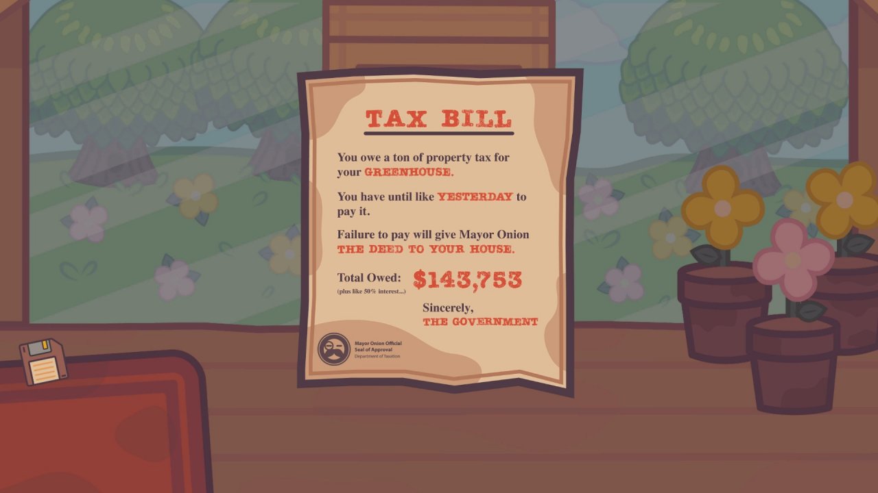 [18/05/2021] Turnip Boy Commits Tax Evasion im Test: als die Rübe ihre Steuern hinterzog (2)