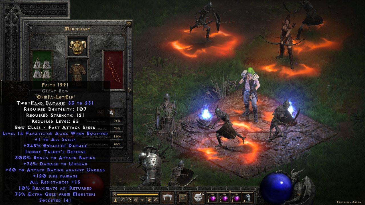 [01/05/2021] Mächtig, aber schlecht erklärt: das Runensystem in Diablo 2.