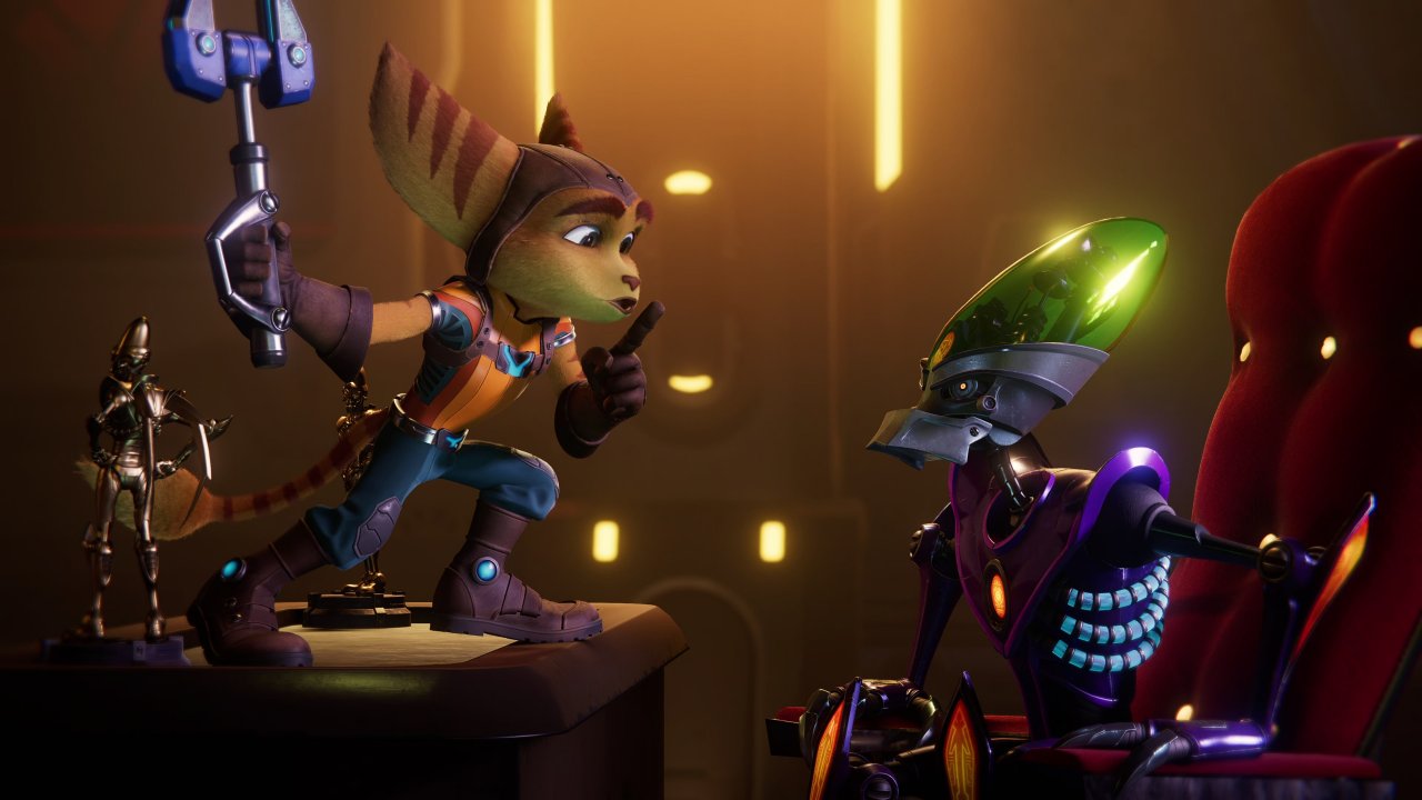 [08/06/2021] In Ratchet & Clank: Rift Apart sorgt der fiese Dr. Nefarious für interdimensionales Chaos.