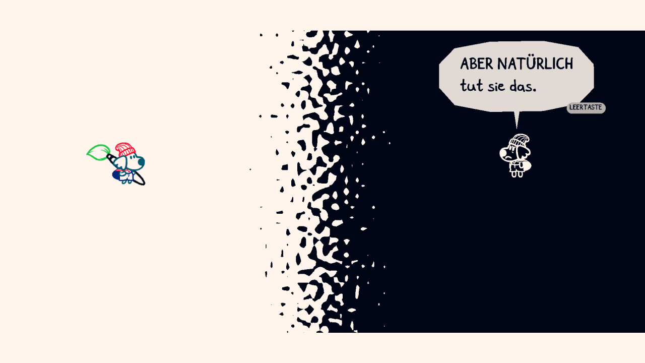 [17/06/2021] Ein interaktives Ausmalbuch der Extraklasse: Chicory nutzt die Farbthematik nicht nur in Hinsicht des Gameplays meisterlich, auch im Bereich der Story wird einiges aus dem Konzept herausgeholt.