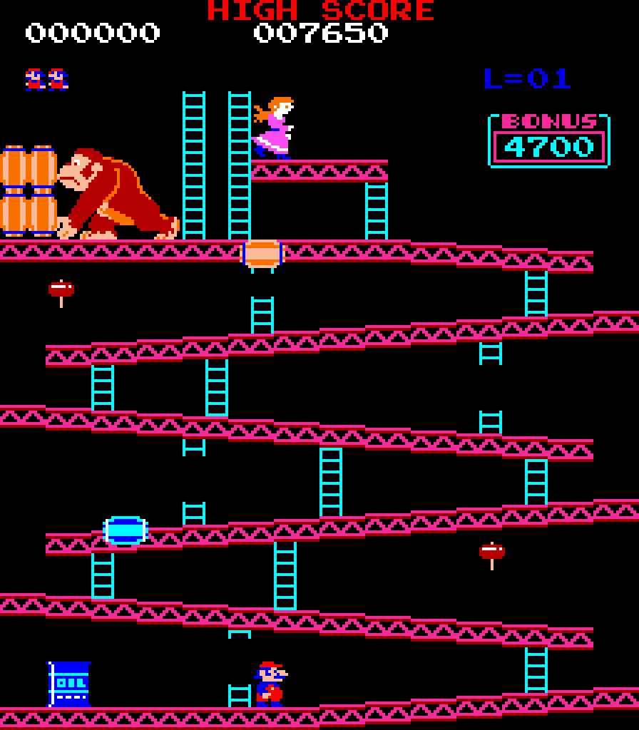 [29/07/2021] Donkey Kong war eine Revolution. Nicht nur, weil diese Art von Plattformer neu war, auch die Darstellung der Charaktere und des Szenarios waren ungewöhnlich für ein Spiel dieser Zeit.