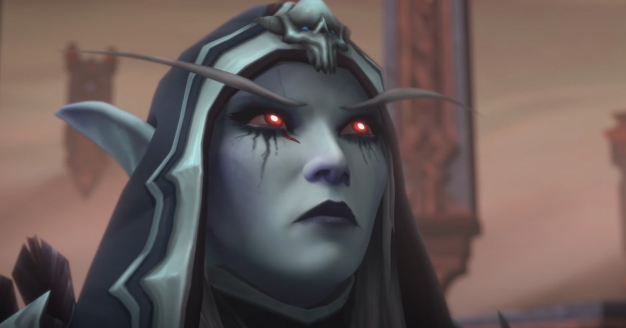 Sylvanas im Sanktum der Herrschaft