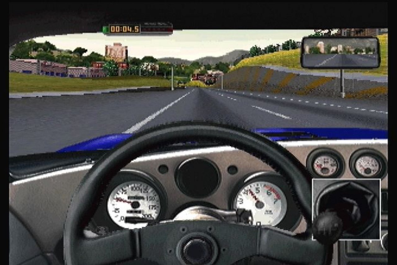 [20/08/2021] The Need for Speed fürs 3DO (1994) legt erstmals großen Wert auf akkurat nachgebildete Armaturen – hier die einer Dodge Viper.