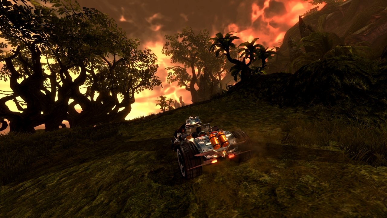 [06/08/2021] Mit dem Fahrzeug erkundet ihr die Open World.