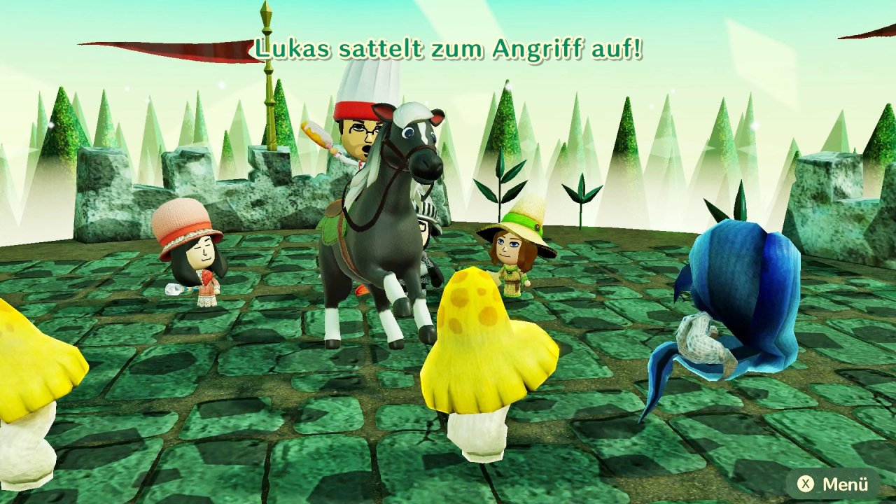 [06/08/2021] Lukas und das Pferd sind eng befreundet. Deshalb kann er im Kampf auch aufsatteln und vom hohen Ross die Pfanne herabsausen lassen.