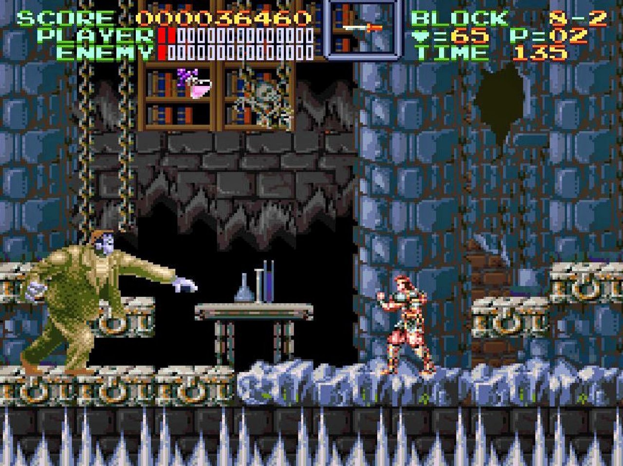 [11/08/2021] Frankensteins Monster lauert uns am Ende eines wahrlich ätzenden Levels auf. Zum Glück ist der langsame Riese einigermaßen leicht zu besiegen.