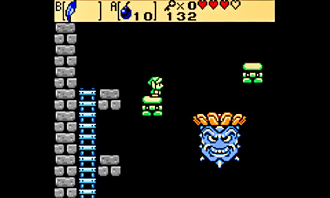 [06/08/2021] Aus der Seitenansicht sieht man Link im zweiten Teil der Serie, außerdem in Platformer-Abschnitten in den alten Handheld-Teilen – hier in Oracle of Seasons.