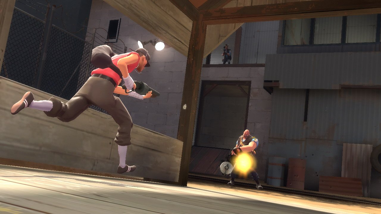 [13/08/2021] Mit der Orange Box erschien auch der Team-Shooter Team Fortress 2. Der neue Comic-Look stieß bei der Community zunächst auf wenig Gegenliebe.