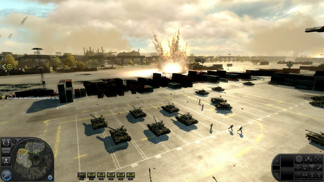 [03/09/2021] Nach Ground Control aus dem Jahr 2000 landet Massive Entertainment aus dem schwedischen Malmö mit World in Conflict im September 2007 seinen zweiten großen Hit. Die Entwickler selbst ordnen ihr Werk dem Echtzeit-Taktik-Genre zu, da Basenbau keine Rolle spielt.