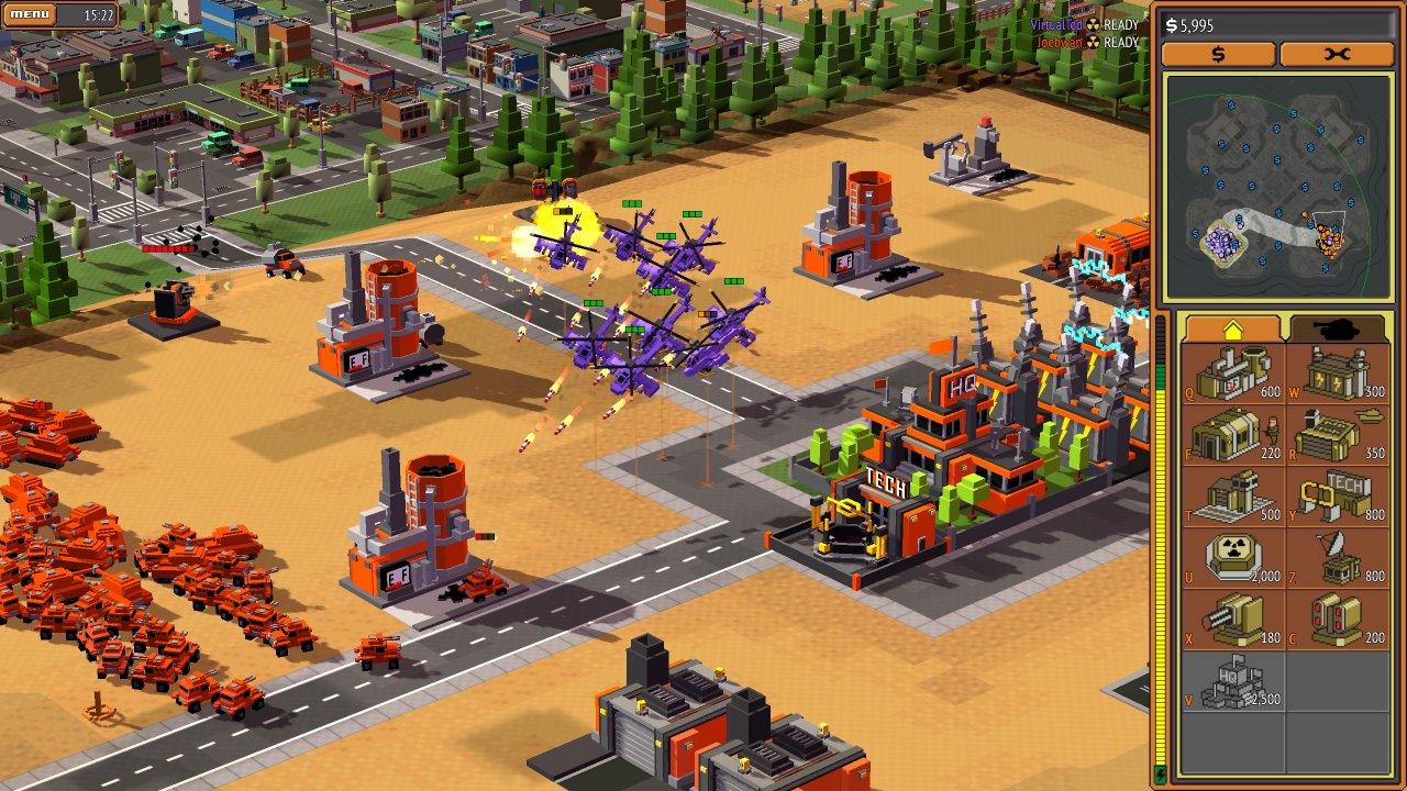 [03/09/2021] 8-Bit Armies (2016) von Petroglyph Games versteht sich als Hommage an die ersten Command-&-Conquer-Teile. Gameplay und Pixelart-Optik gefallen den Fans, die fehlende Story und das Vorhandensein von nur einer Fraktion allerdings weniger.