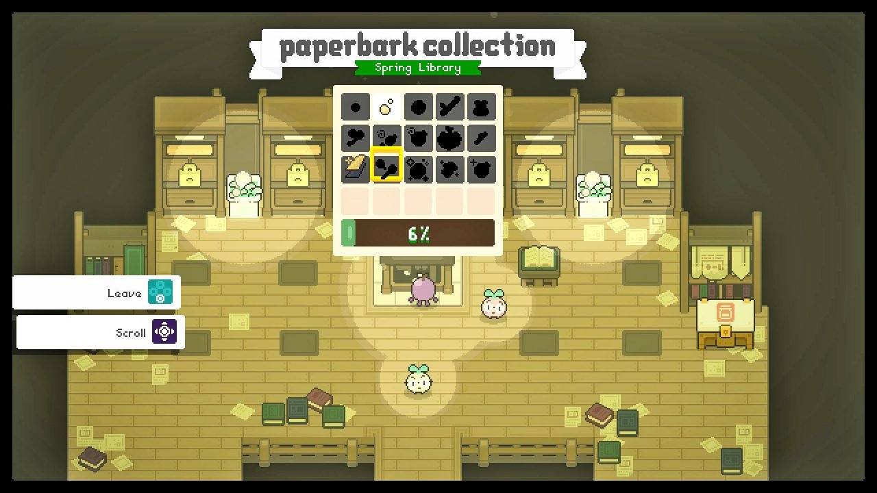 [28/09/2021] Die Bibliothek (in jedem Dorf gibt es eine) erinnert sicher nicht zufällig an das Gemeinschaftszentrum in Stardew Valley. Auch hier komplettiert ihr Item-Pakete.