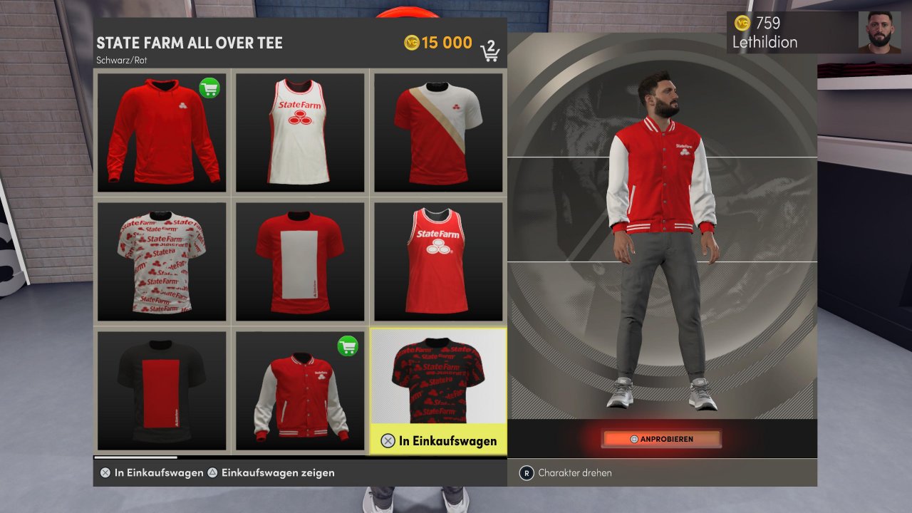 [16/09/2021] NBA 2K22: Baller, die was auf sich halten, stecken VC nicht nur in Werte, sondern auch in coole Klamotten.