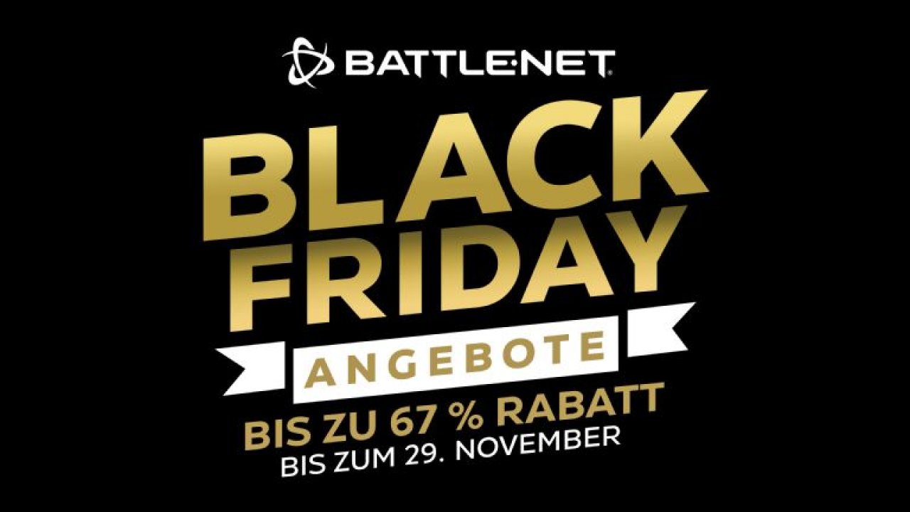 [19/11/2021] Auch Spiele-Publisher machen beim Black Friday mit.