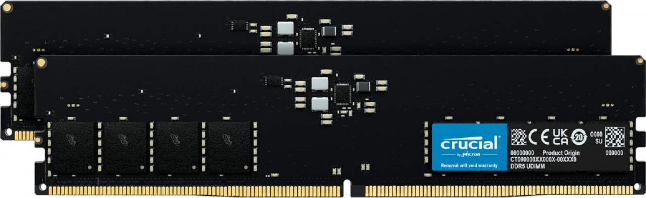[05/11/2021] DDR5 RAM von Crucial - aktuell ist daneben nur noch DDR5-RAM von Kingston gelistet, aber die Riegel beider Hersteller sind derzeit ausverkauft.