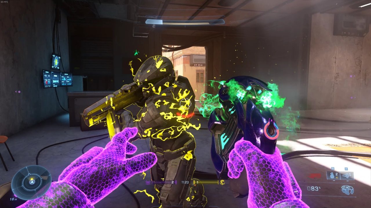 [30/11/2021] Die Nahkampfattacke ist enorm stark in Halo Infinite, meist genügen da zwei Treffer.