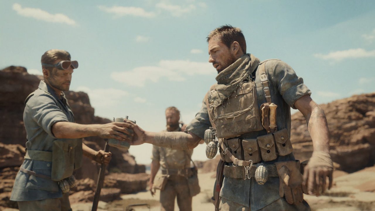 [08/11/2021] Für Call-of-Duty-Verhältnisse nur eine kleine Kontroverse: Lucas Riggs kommt aus Down Under, während sein Vorbild Charles Upham aus dem benachbarten Neuseeland stammt.
