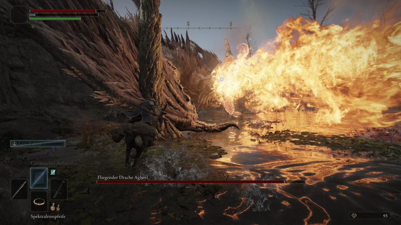 [10/11/2021] Raytracing war im Network Test noch nicht aktiviert, es soll jedoch per Patch auf PC und Next-Gen-Konsolen in der Vollversion enthalten sein. Ob die Reflexion des Feuers hier dann noch besser aussieht?
