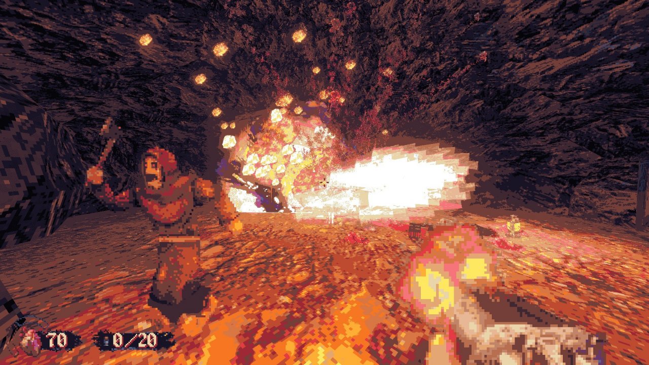 [02/12/2021] Cultic ist einer von vielen Retro-Shootern, die 2022 die Nostalgie-Welle von Doom reiten wollen.