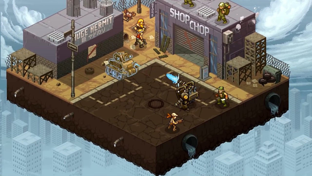 [21/12/2021] Metal Slug geht vom 2D-Plattformer zum Taktik-Rollenspiel.&nbsp;