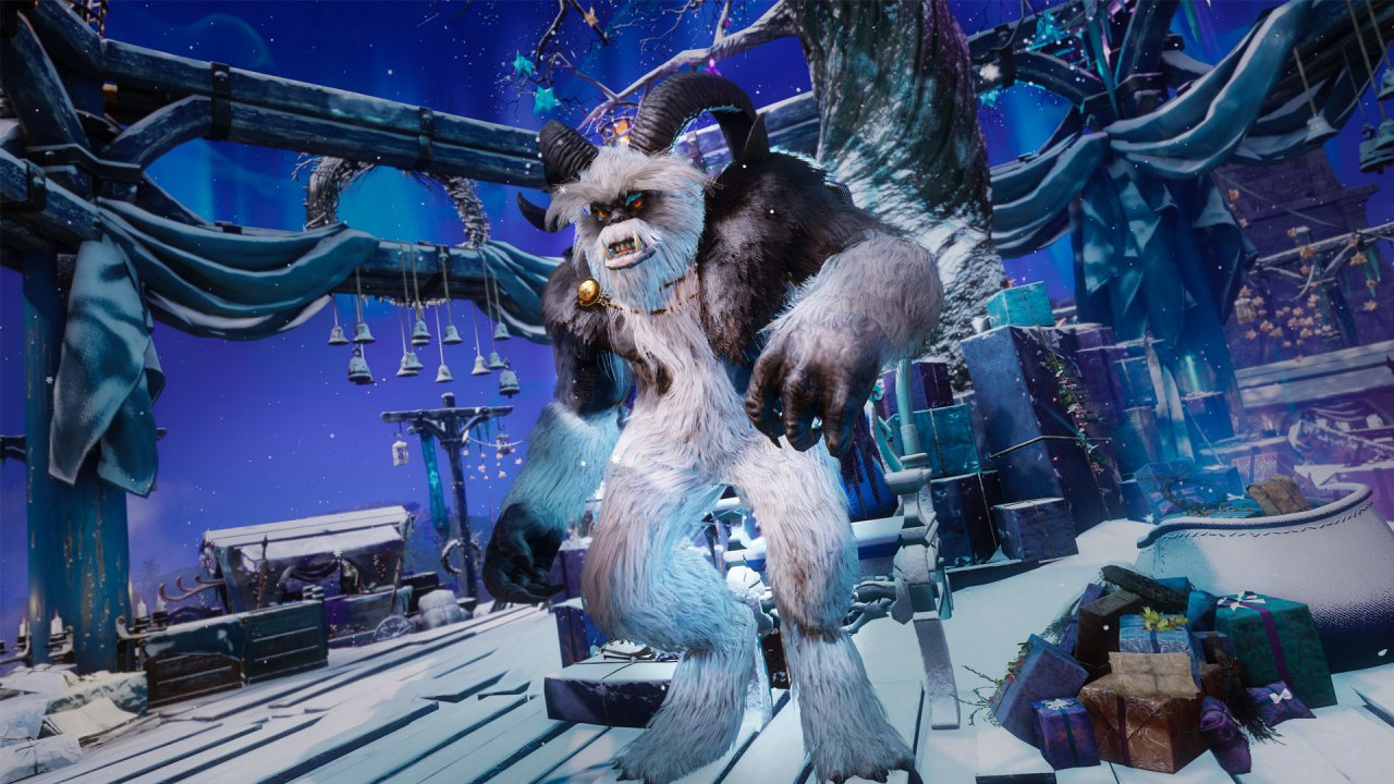 Der Yeti aka Winterwanderer hat vier besondere Dörfchen gebaut, in denen er besondere Quests anbietet, über die man an Wintermarken kommt.