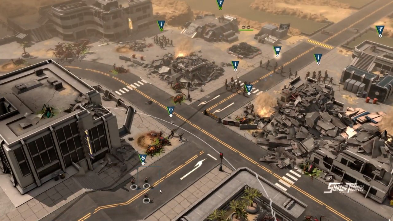 [21/12/2021] So lange schießen, bis nur noch Frieden ist. Das ist das Motto von Starship Troopers.