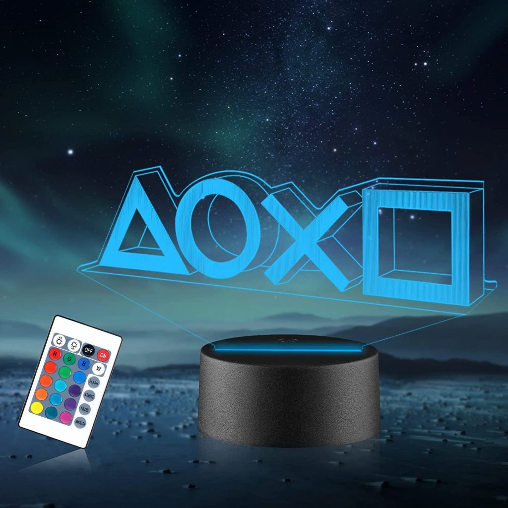 [26/01/2022] 3D-Nachtlicht im Playstation-Design