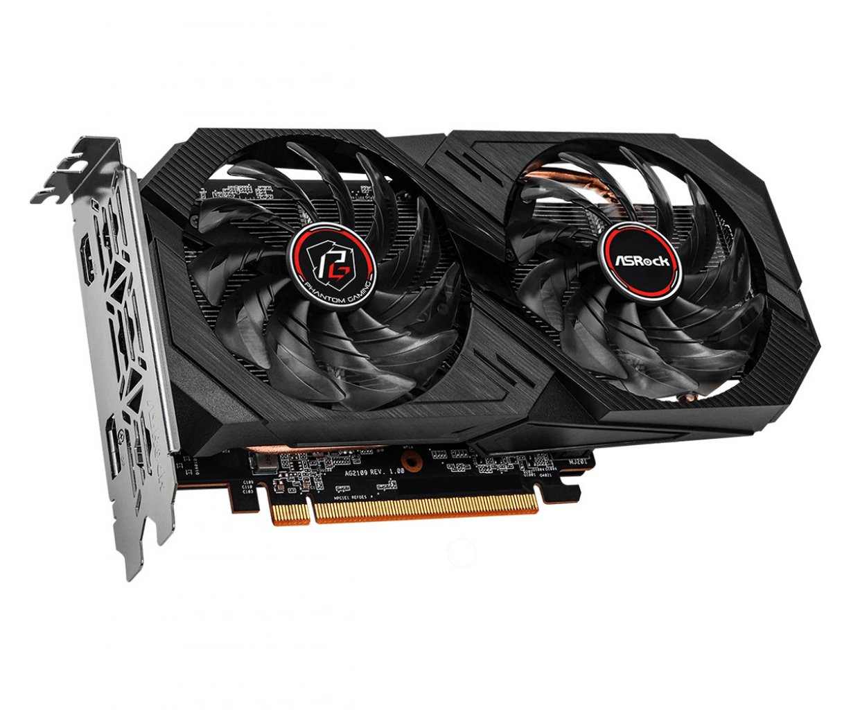 [07/01/2022] Eine der Neuheiten der CES ist die AMD Radeon RX 6500 XT, hier das Modell Phantom Gaming D 4GB OC von ASRock
