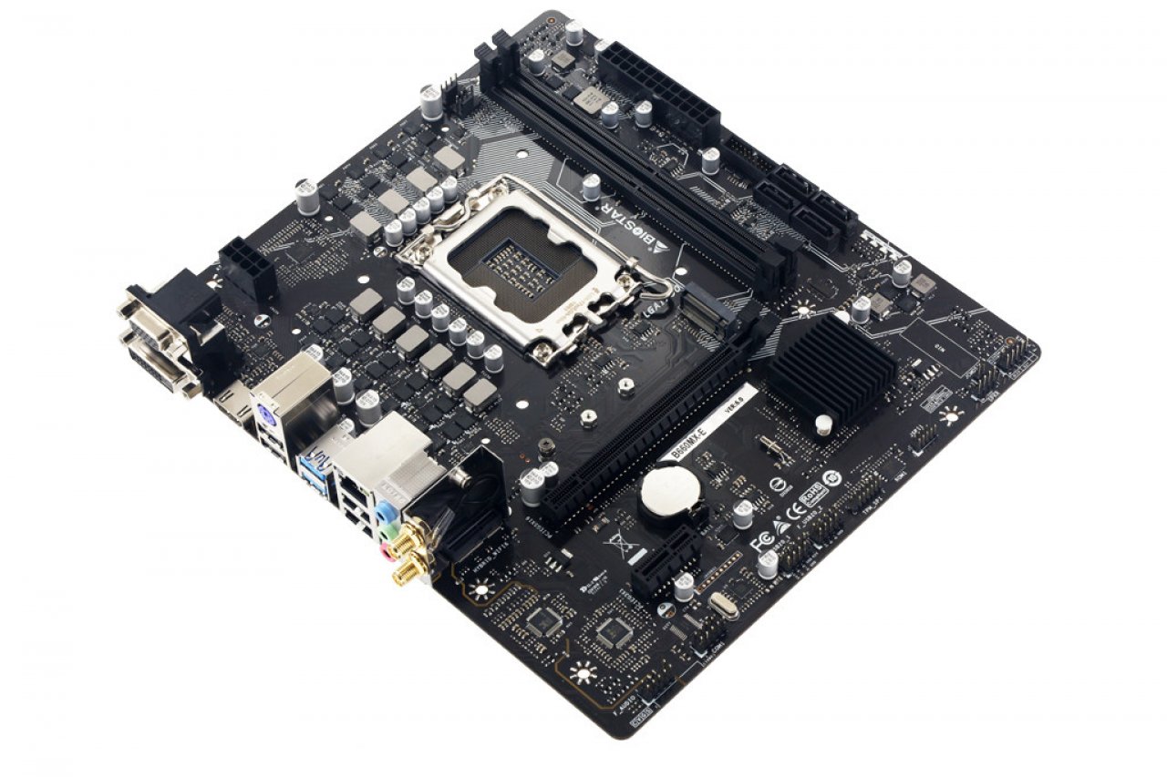[07/01/2022] Eines von vielen neuen Sockel 1700-Mainboards: Das Biostar B660MX-E
