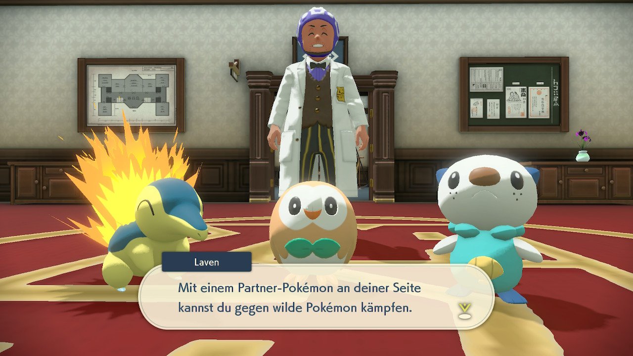 [25/01/2022] Alle Experimente in Ehren, aber von der geliebten Starterwahl können auch wir uns nicht trennen. Dieses Mal sind die verfügbaren Pokémon allerdings bereits bekannt.