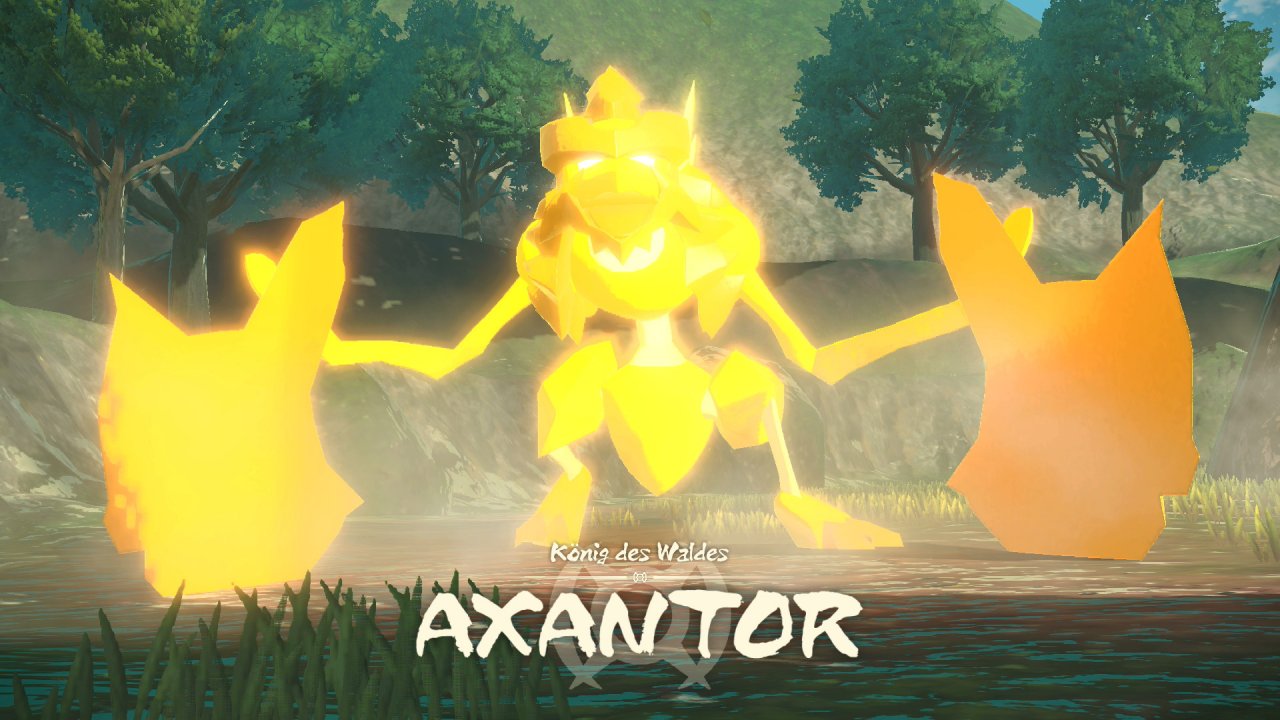 [12/01/2022] Axantor, der König des Waldes, ist ganz schön ungehalten. Um ihn aufzuhalten und einzufangen, müsst ihr aber erstmal einen actionreichen Kampf überstehen.
