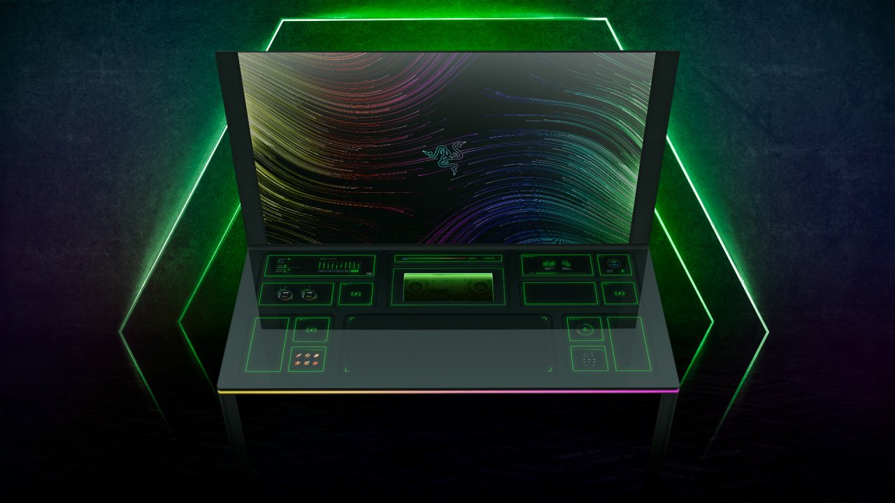 [07/01/2022] Razers Gamer-Tisch Project Sophia