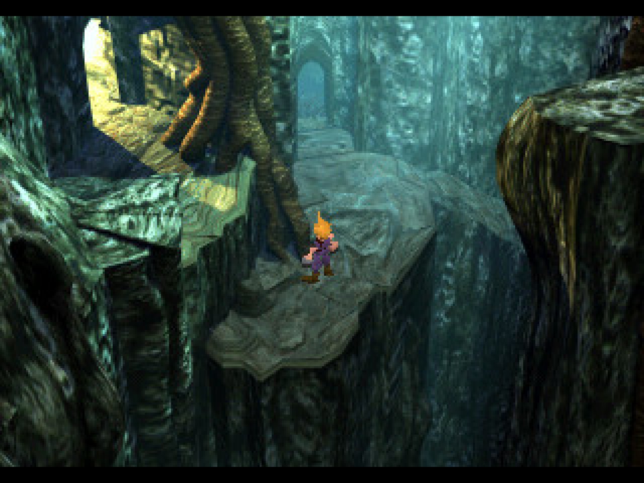 [25/01/2022] Die Dungeons in Final Fantasy 7 fallen eher klein aus, haben aber auch dank der gezeichneten Hintergründe ihren eigenen Charme.