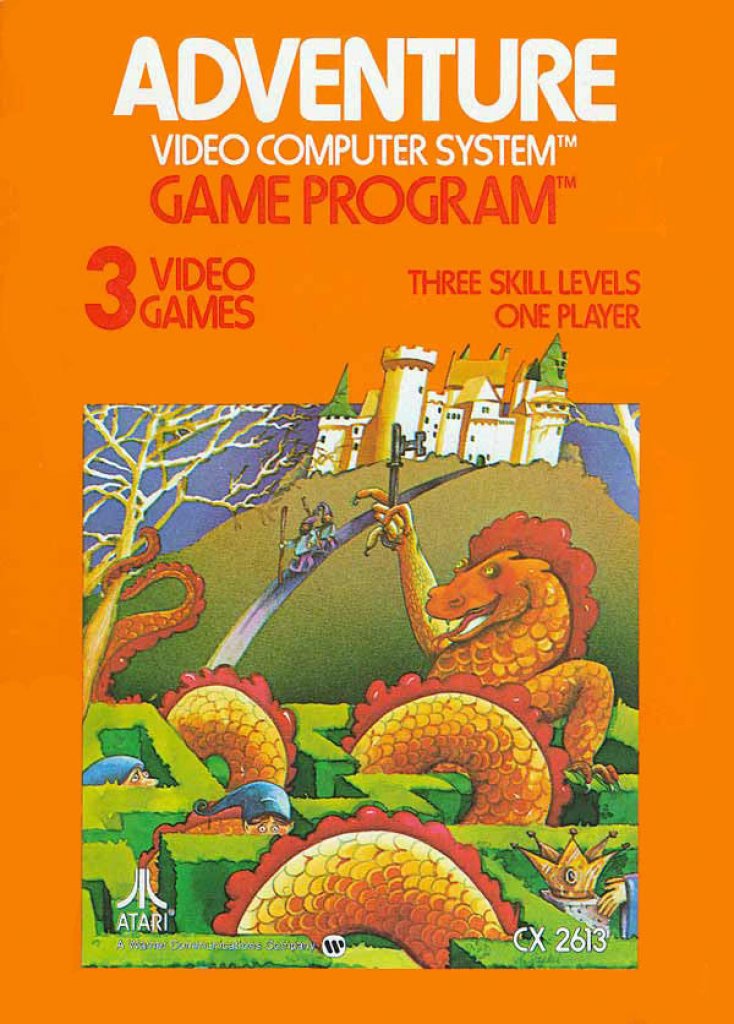 [01/02/2022] Das stark von Colossal Cave Adventure inspirierte Adventure (1980) sieht für heutige Standards verdammt langweilig aus, war damals aber ein echter Knüller auf dem Atari 2600, der sich über eine Million Mal verkaufte.