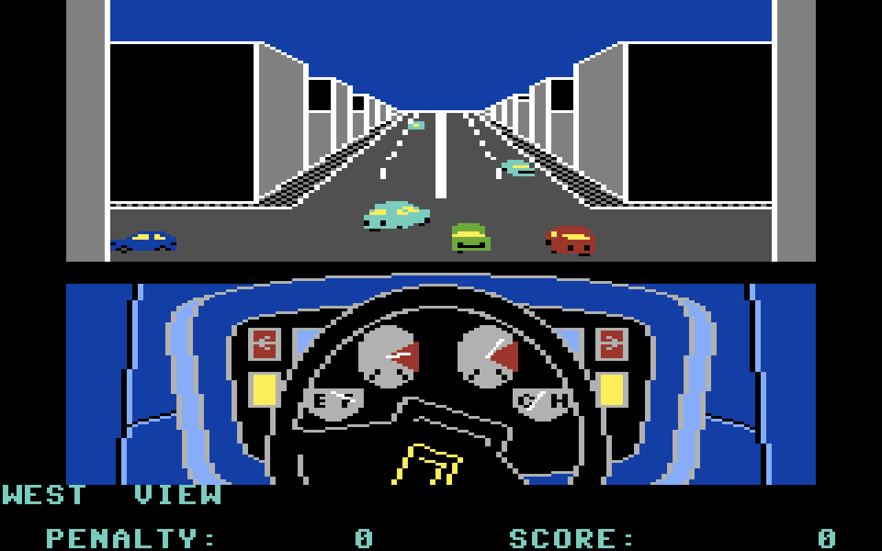 [01/02/2022] Turbo Esprit von Durell Software (1986) gilt als Startschuss für offene Welten im Rennspiel-Genre.