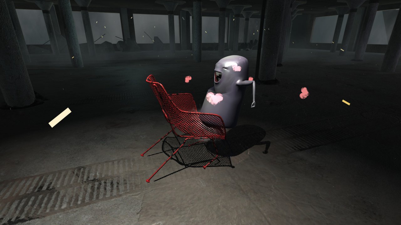 [21/02/2022] Eure Spielfigur im Chair F*cking Simulator scheint auf jeden Fall ihren Spaß zu haben.