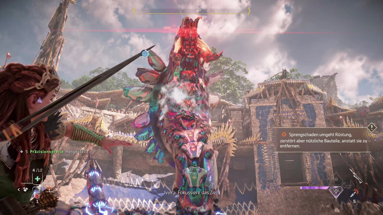 [11/02/2022] Auch in Forbidden West trifft Aloy wieder auf jede Menge eindrucksvolle Maschinengegner.