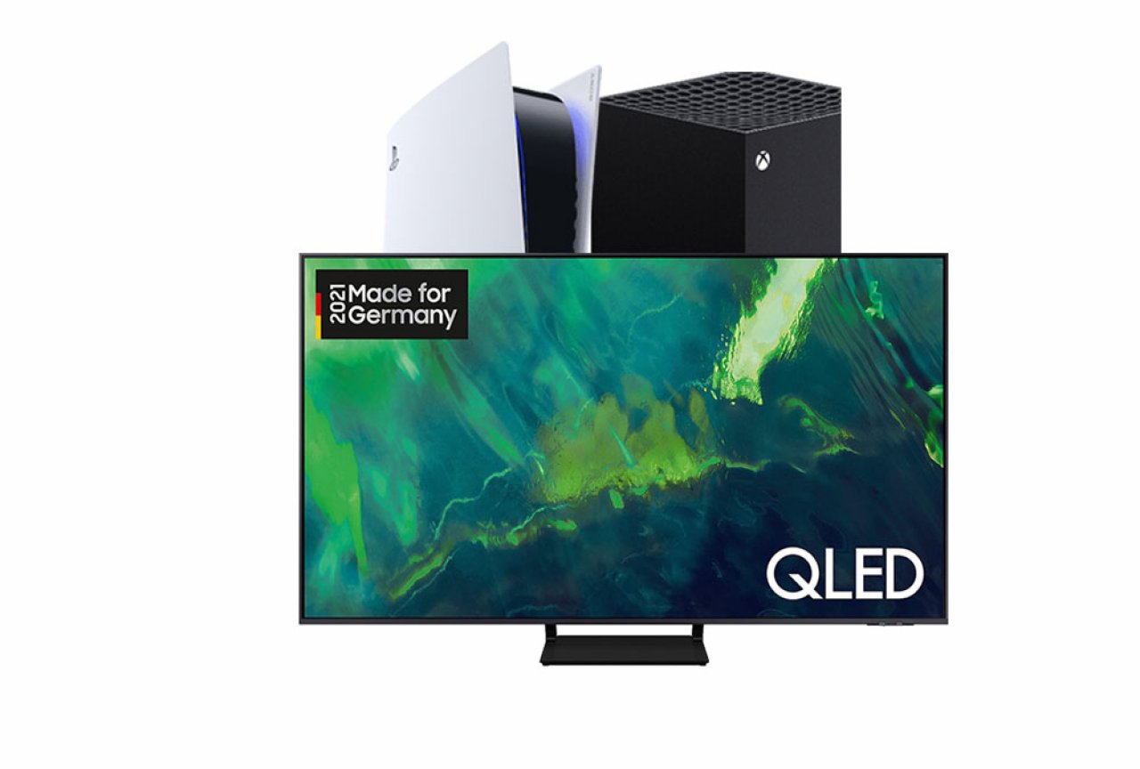[21/02/2022] Samsung QLED TV 55/65 Zoll 120Hz: Klasse Fernseher für PS5/Xbox Series X jetzt 38% günstiger