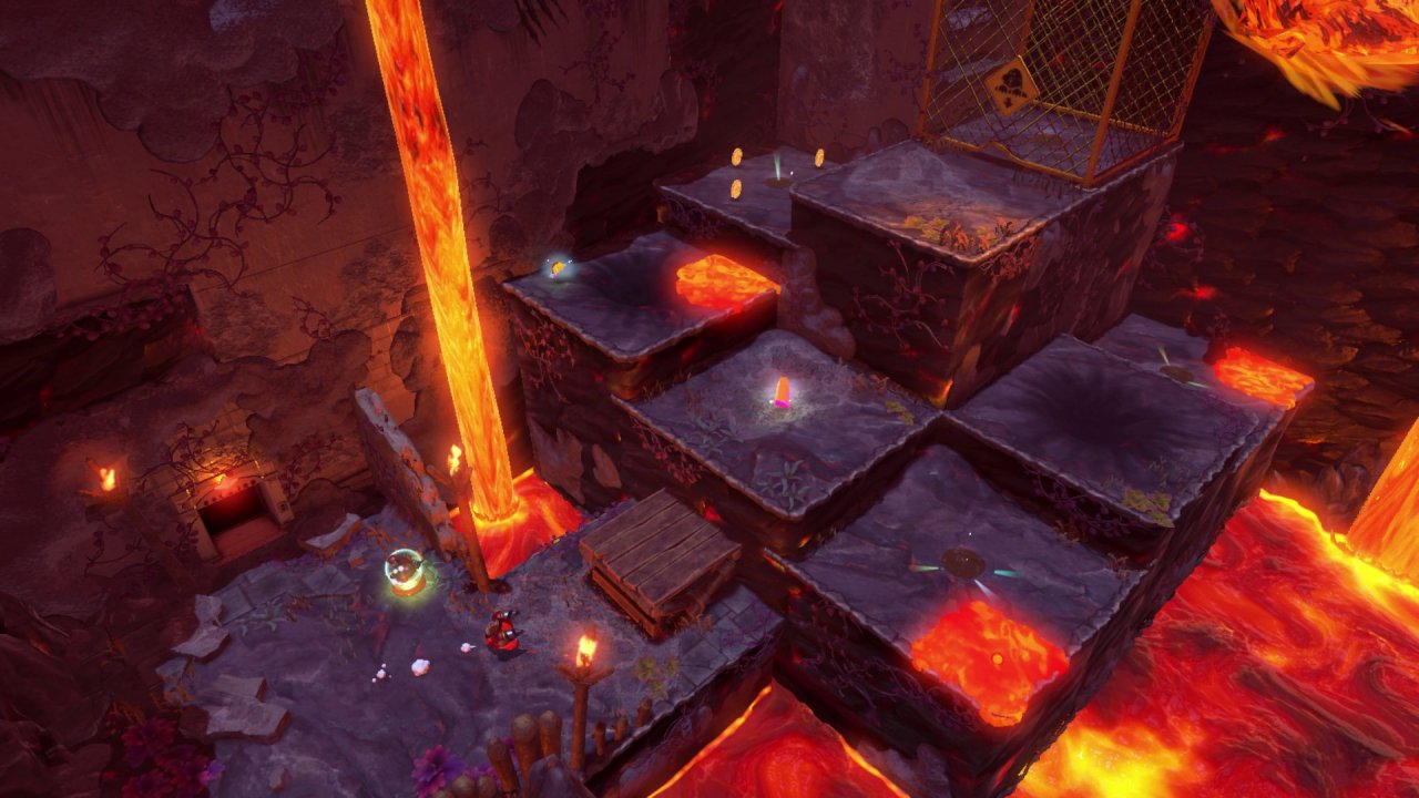 [25/03/2022] Kirby und das vergessene Land: Verbotene Feuerlande: Rette die versteckten Waddle Dees (3/4).