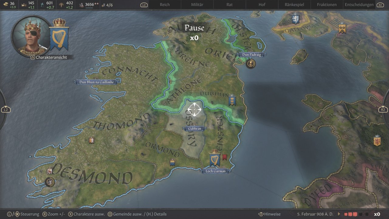 [29/03/2022] Crusader Kings 3 im Konsolentest.
