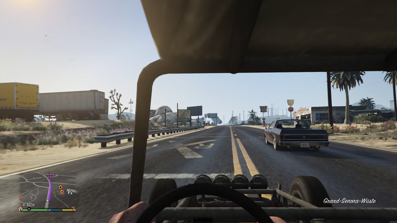 [17/03/2022] Die Spielwelt von GTA 5 ist nach wie vor herausragend, egal ob ihr in der Stadt oder im ländlichen Gebiet unterwegs seid.