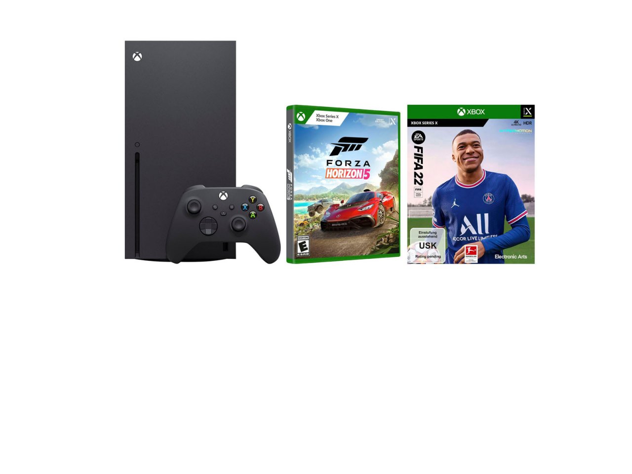 [18/03/2022] Xbox Series X kaufen: Gerade ist die Microsoft-Konsole bestellbar - mit Forza Horizon 5 und FIFA 22 (1)