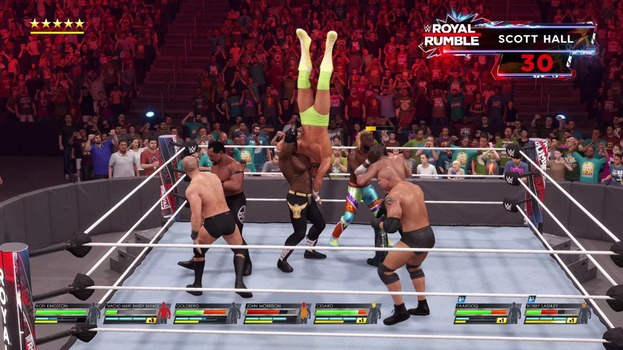 [11/03/2022] Multi-Men-Matches sind weiterhin auf acht Leute gleichzeitig im Ring begrenzt.