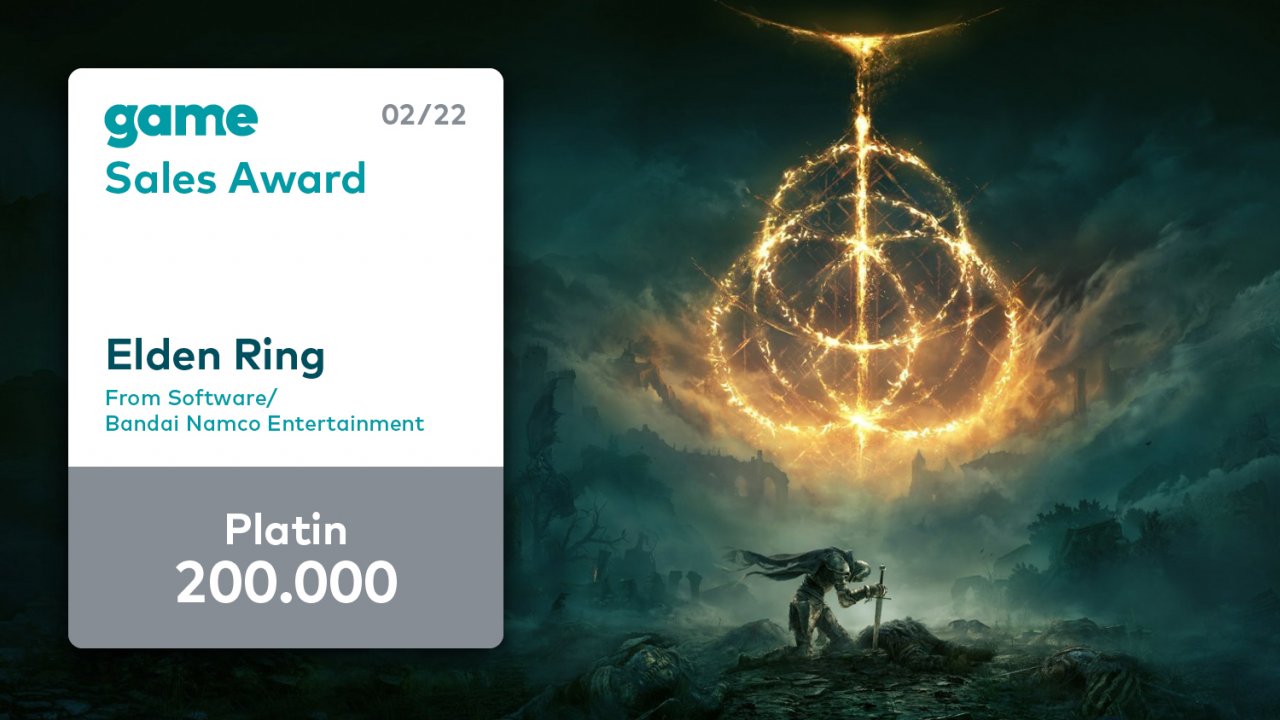 [17/03/2022] Platin-Award für Elden Ring