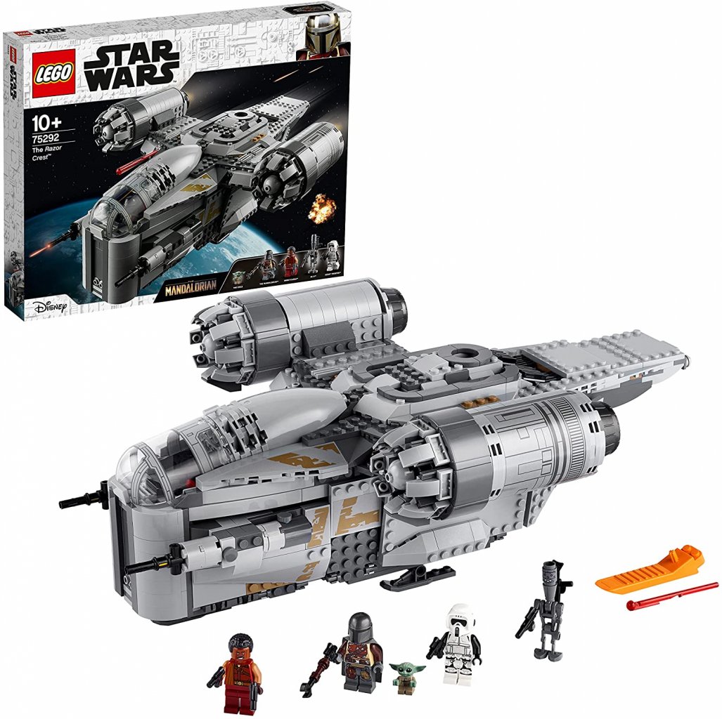 [05/04/2022] LEGO Star Wars The Madalorian: Das Kopfgeldjäger-Raumschiff gibt es in den Amazon Oster-Angeboten 16% günstiger.