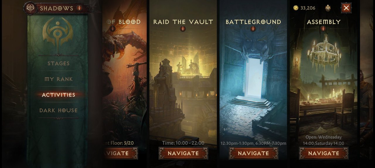 [25/04/2022] Um Punkte für euer Haus zu verdienen, warten verschiedene PvE- und PvP-Inhalte.&nbsp;(Screenshot aus der Beta)