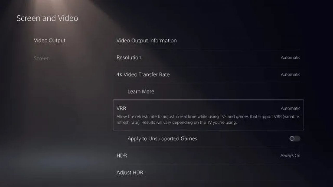 [26/04/2022] In Kürze unterstützt die PS5 Variable Refresh Rate (VRR) für synchrone Bildraten von Fernseher und Konsole.