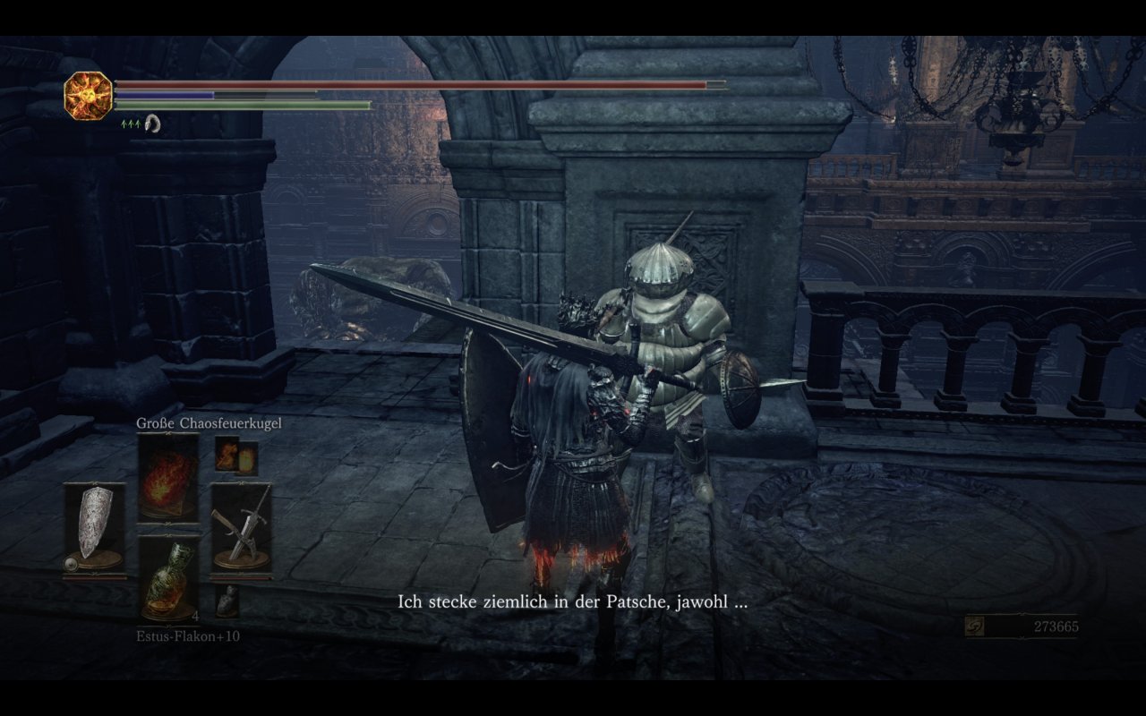 [30/04/2022] Wie er mit seiner Siegward-Imitation in Dark Souls 3 unter Beweis stellt, wird Patches gerne für Comic Relief eingesetzt - in From Softwares tieftraurigen Spielwelten keine Selbstverständlichkeit.&nbsp;