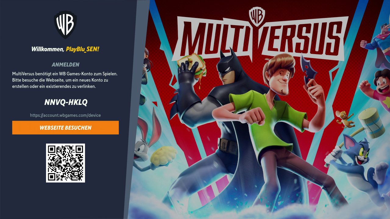 [18/05/2022] Ohne Account bei Warner Bros. Games könnt ihr MultiVersus gar nicht starten geschweige denn spielen.