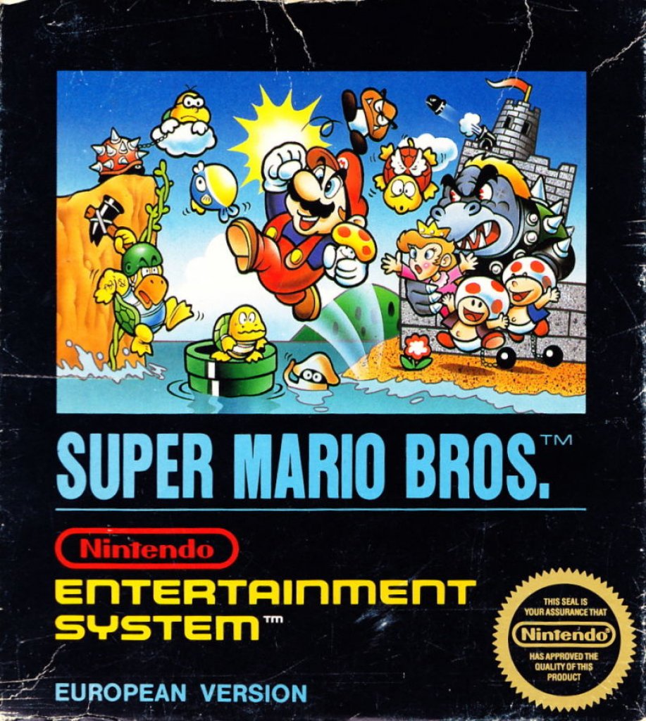 [31/05/2022] Das Cover-Motiv der japanischen Version fasst viele Highlights von Super Mario Bros. gekonnt zusammen. Ob es jemals noch ein Mario-Spiel in diesem speziellen Zeichenstil geben wird? Wir hätten nichts dagegen!
