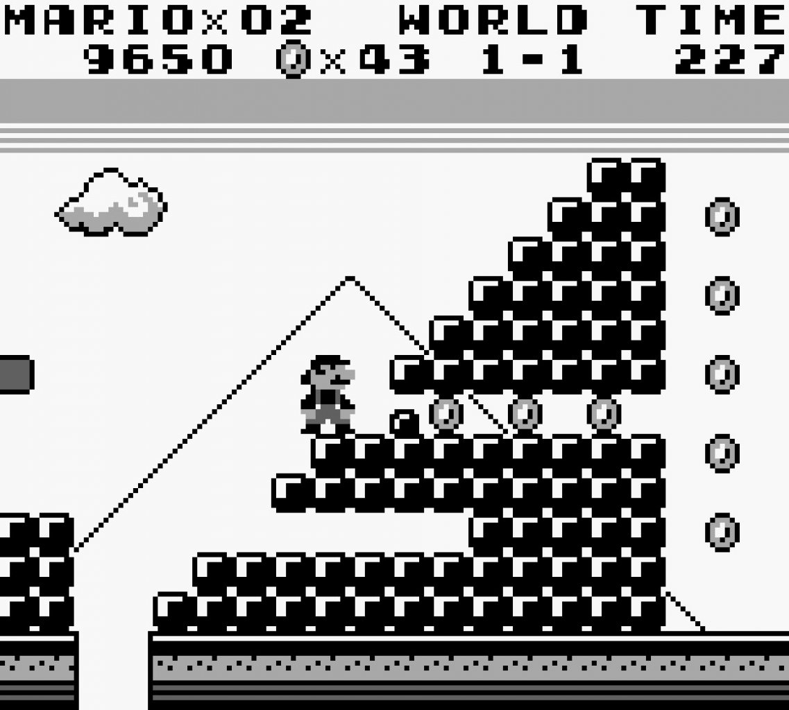 Super Mario Land auf dem Game Boy